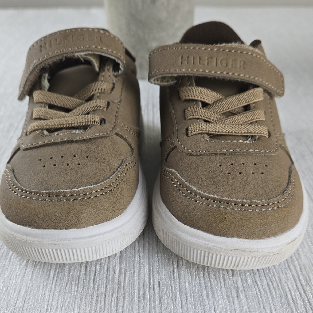 Tommy Hilfiger Brown‎ Sneakers Casual Suede Design - Picture 4 of 11